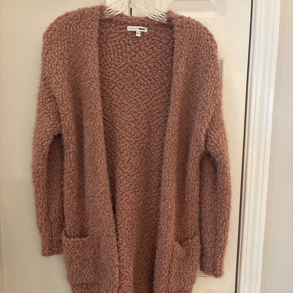 Dusty Rose Cardigan - Picture 1 of 1